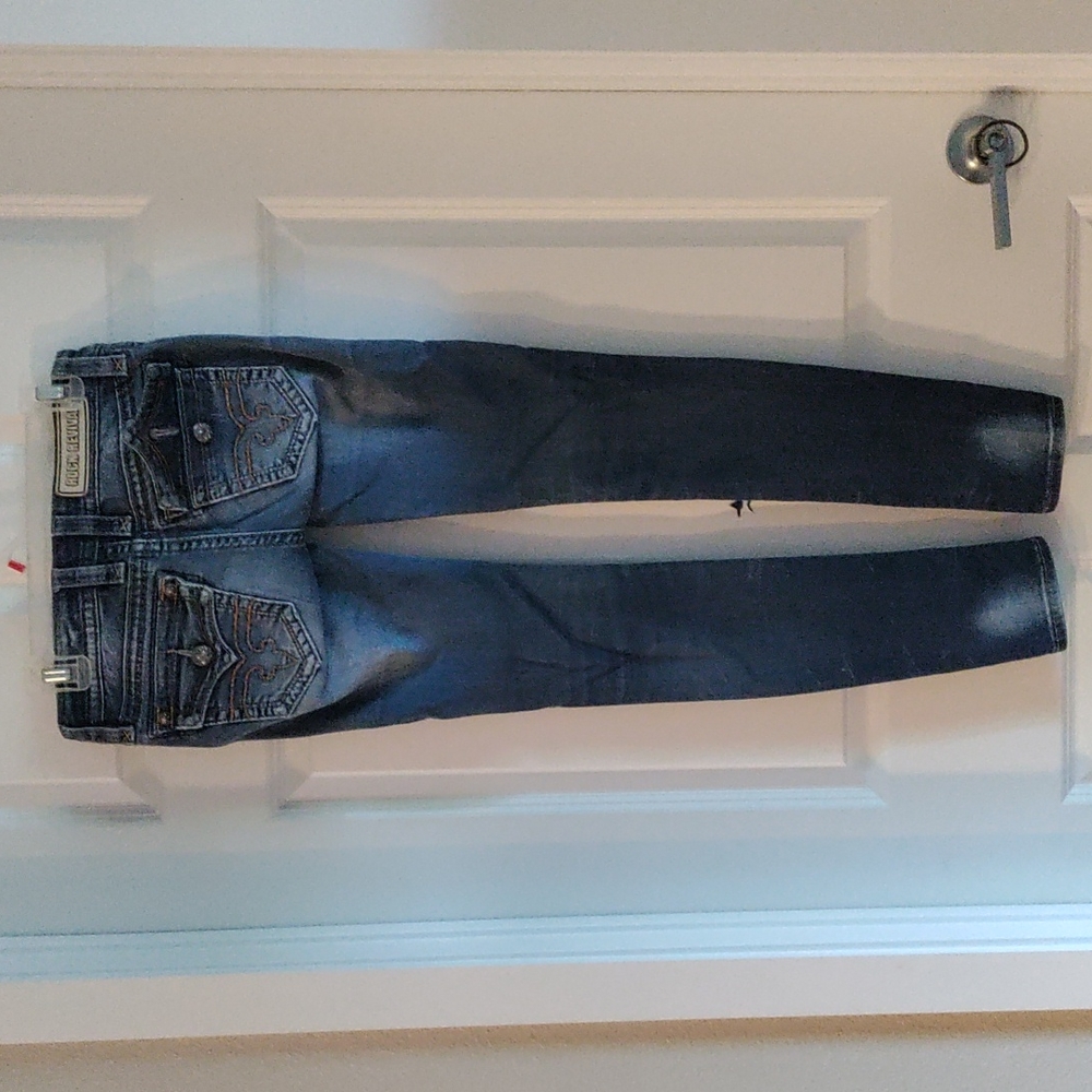 ROCK REVIVAL WESTERN STYLE 🫶🏼 JESSICA SKINNY JEANS👀W25 - Picture 7 of 10